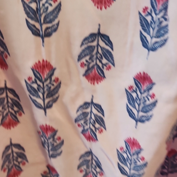 Pink and Blue Patterned DRESS - Picture 3 of 3